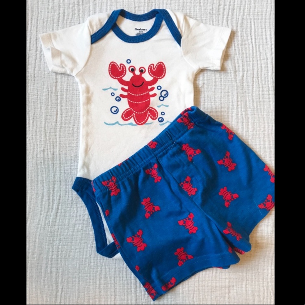 Gerber Baby Lobster Outfit